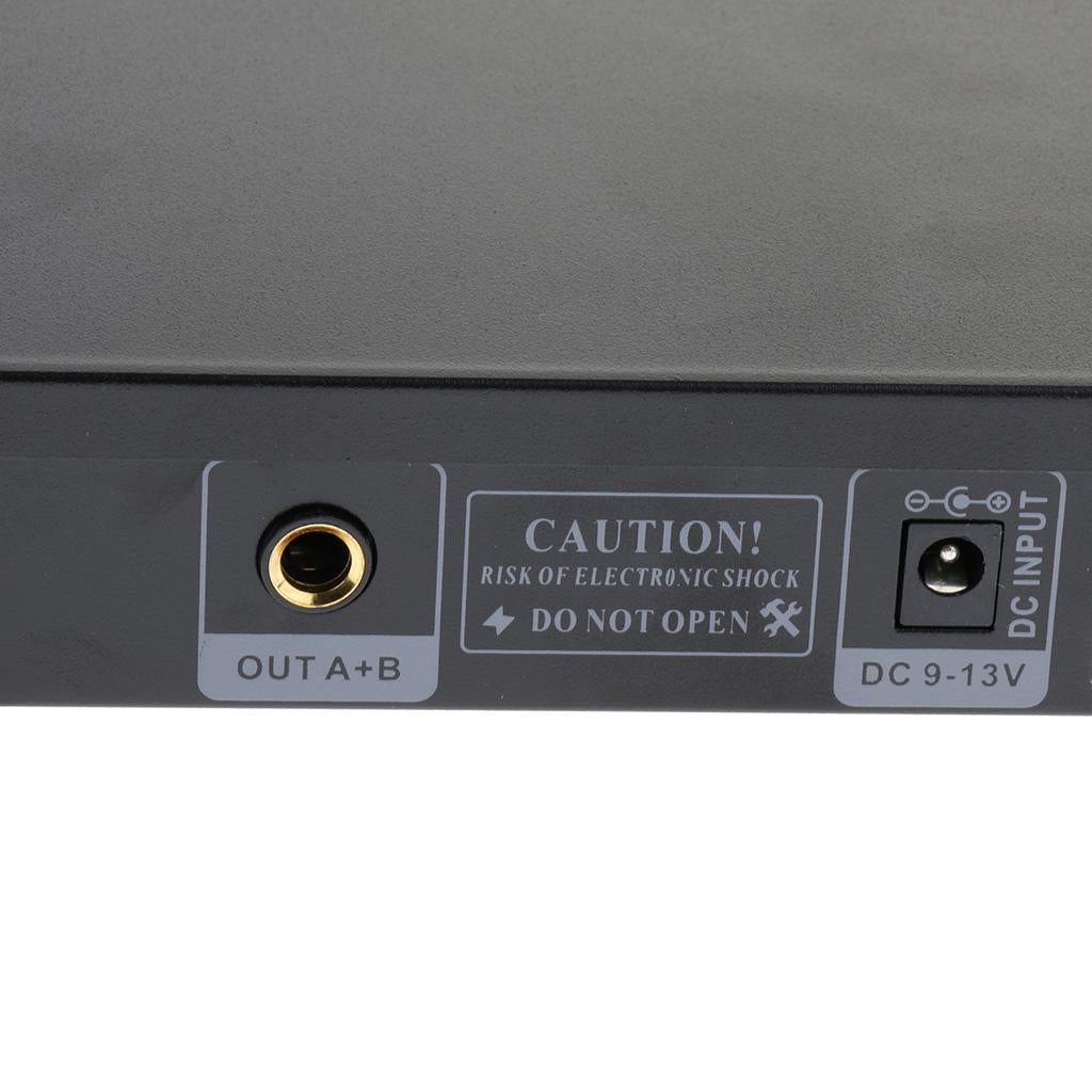 Universal Wireless Microphone w/Microphone Connection Cable for KTV