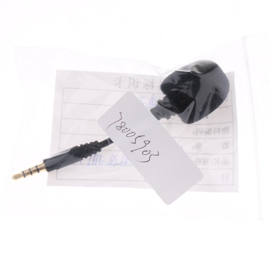 Mini Condenser Microphone Mono 3.5mm Plug-in Mic for PC Laptop Computer