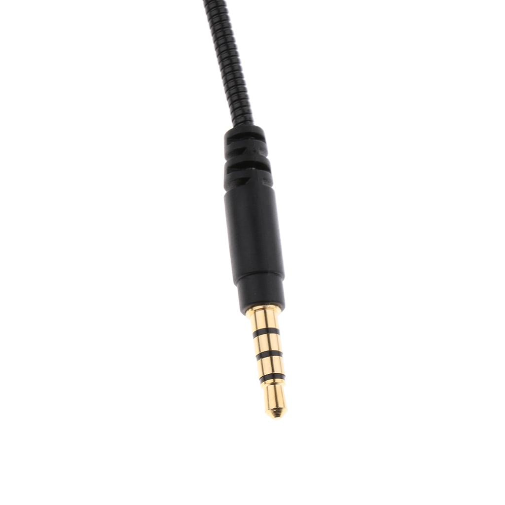 Mini Condenser Microphone Mono 3.5mm Plug-in Mic for PC Laptop Computer