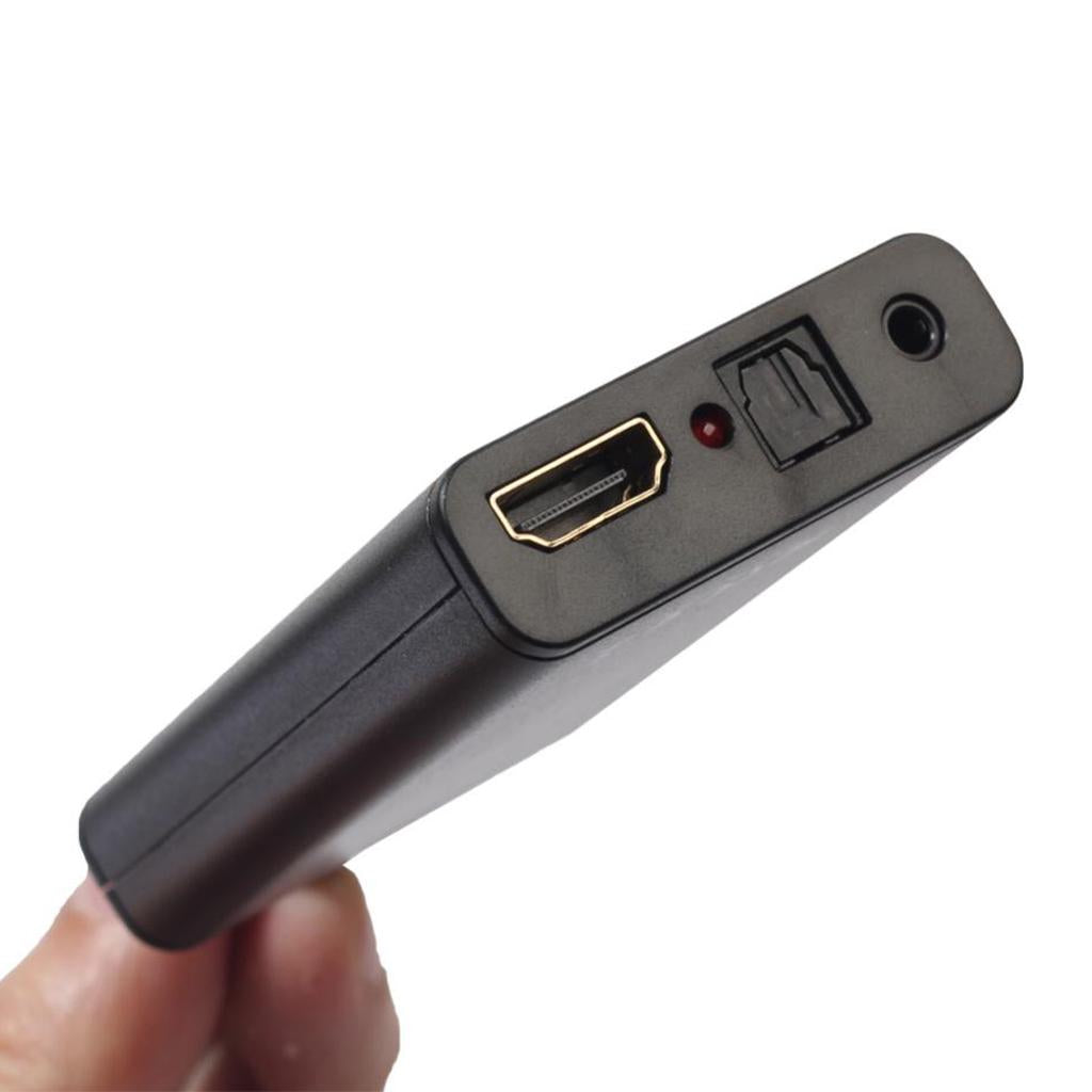 4K HDMI Audio Extractor Male to Female Audio Converter Decoder Separator