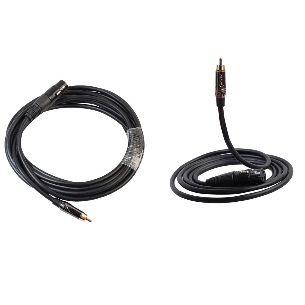 RCA Male to XLR Female Cable Cord Microphone Audio Connector Wire 100cm