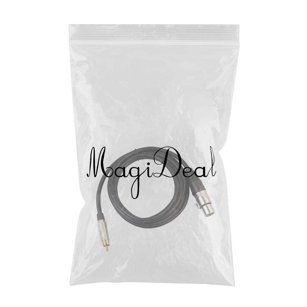 XLR Female to 3.5mm Connector Cable Microphone Cord Speaker for Microphone