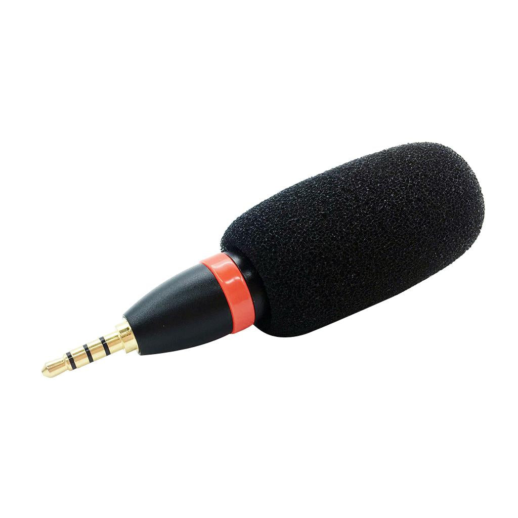 Durable Mini Condenser Microphone Mic 3.5mm 4 Pole CITA Interface
