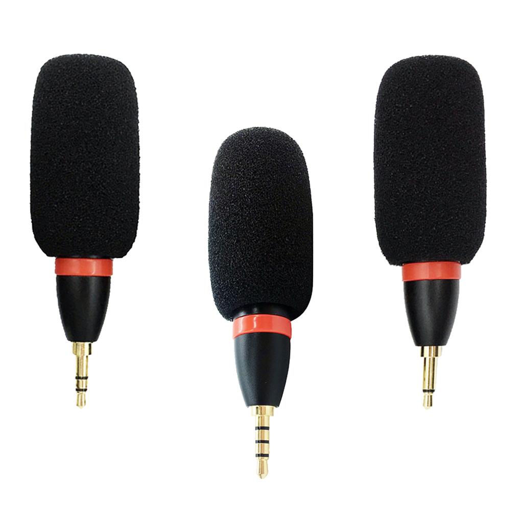 Durable Mini Condenser Microphone Mic 3.5mm 4 Pole CITA Interface