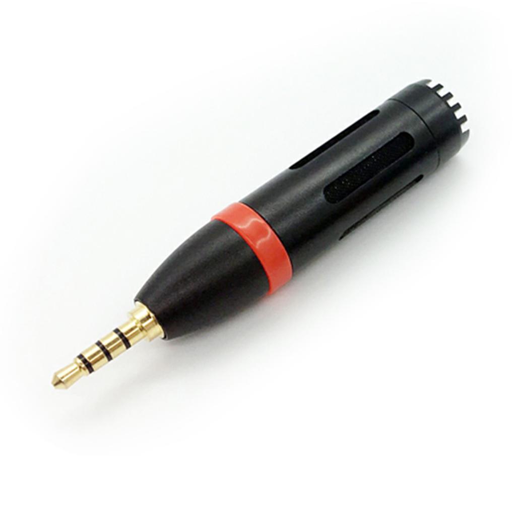 Durable Mini Condenser Microphone Mic 3.5mm 4 Pole CITA Interface