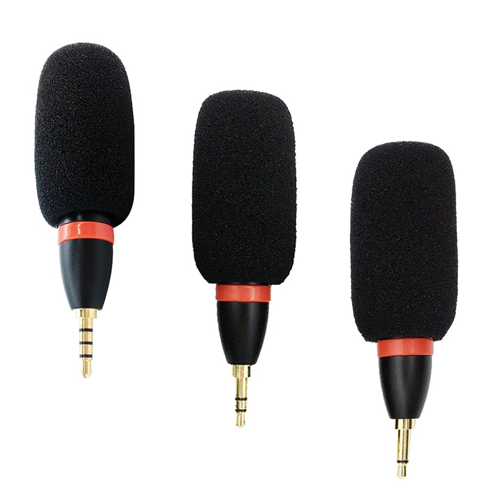 Durable Mini Condenser Microphone Mic 3.5mm 4 Pole CITA Interface