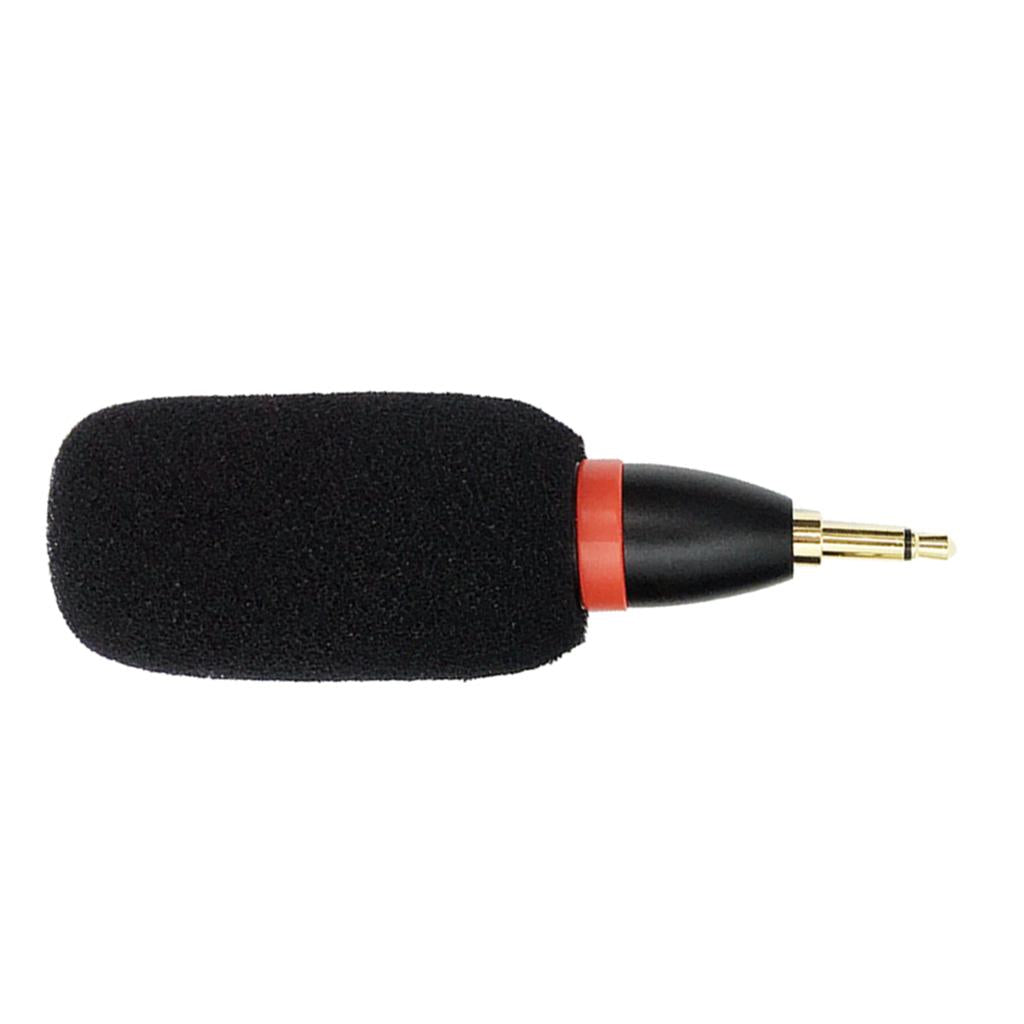 Durable Mini Condenser Microphone Mic 3.5mm Mono