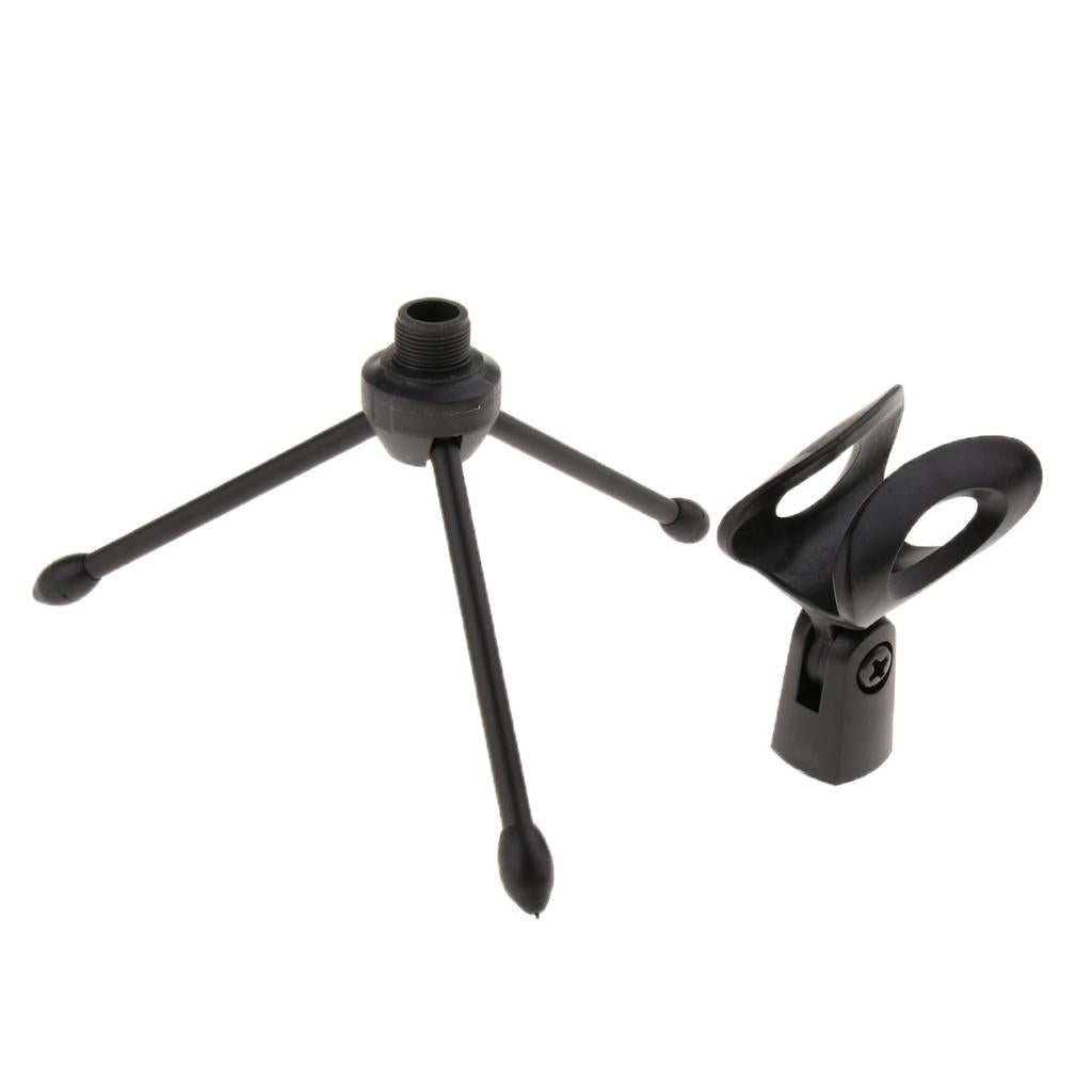 Adjustable Microphone Stand Holder with Mic Clip for Musical Lovers