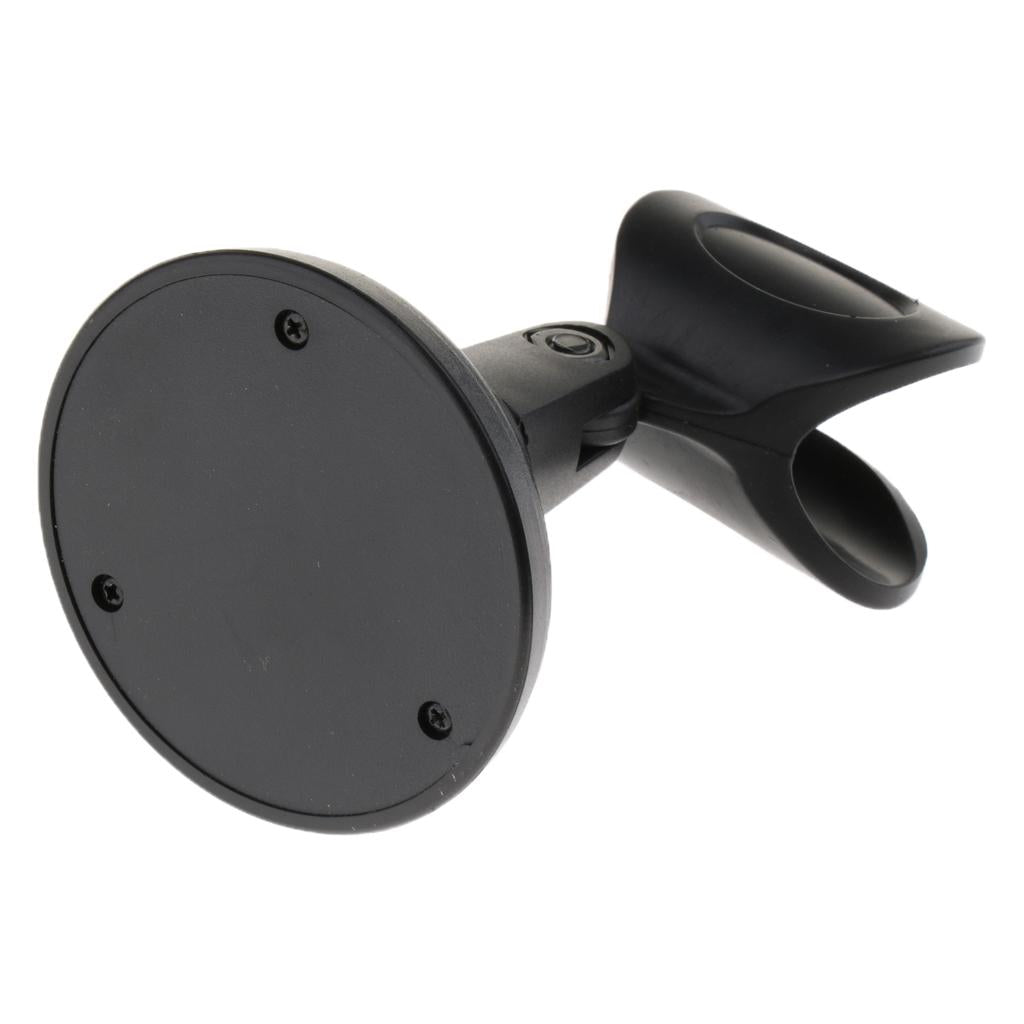 Microphone Stand Holder Support Hand Free Mic Parts Black