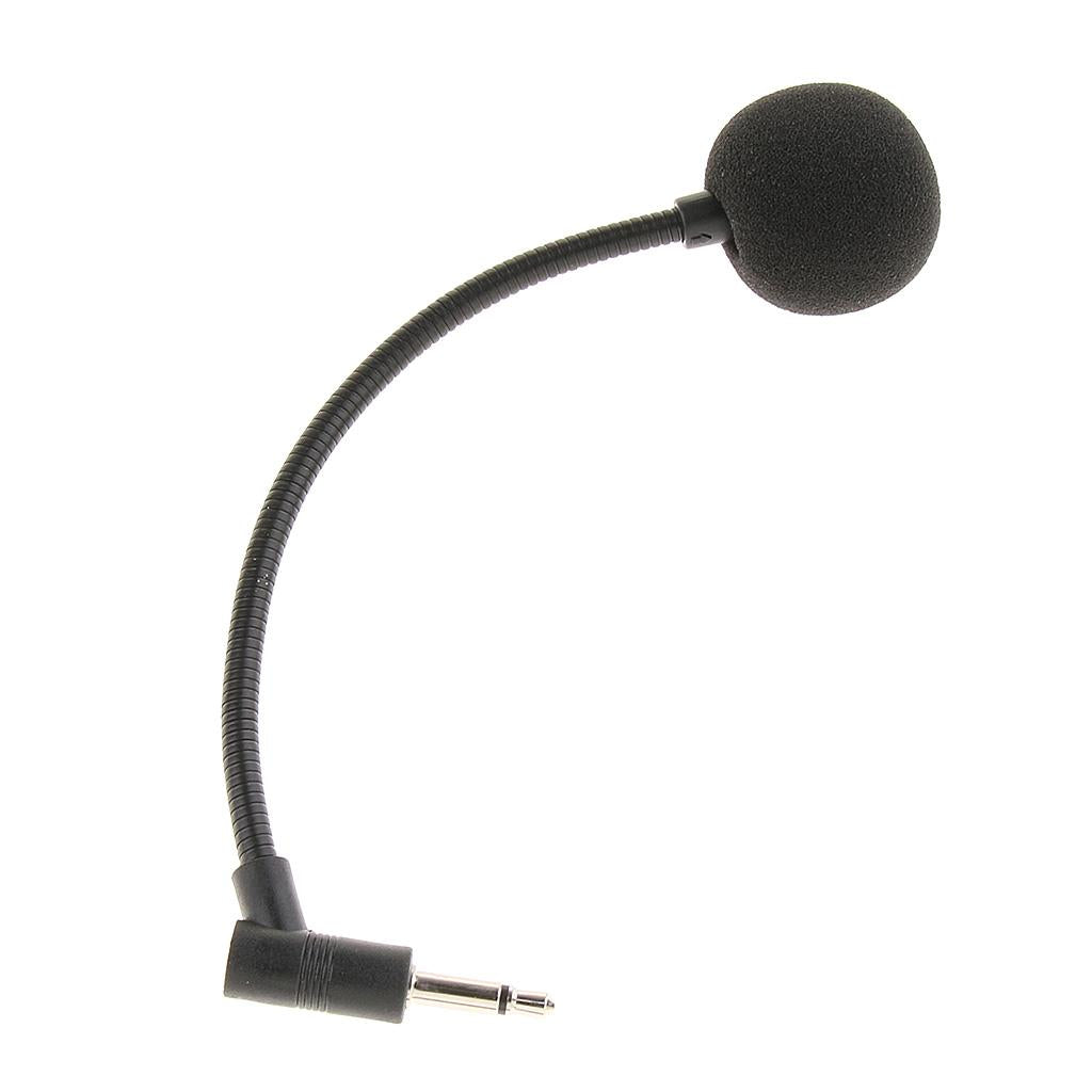 1 Piece Mini Lapel Clip Microphone For PC Cell Phone Pad Black 3.5mm Mono