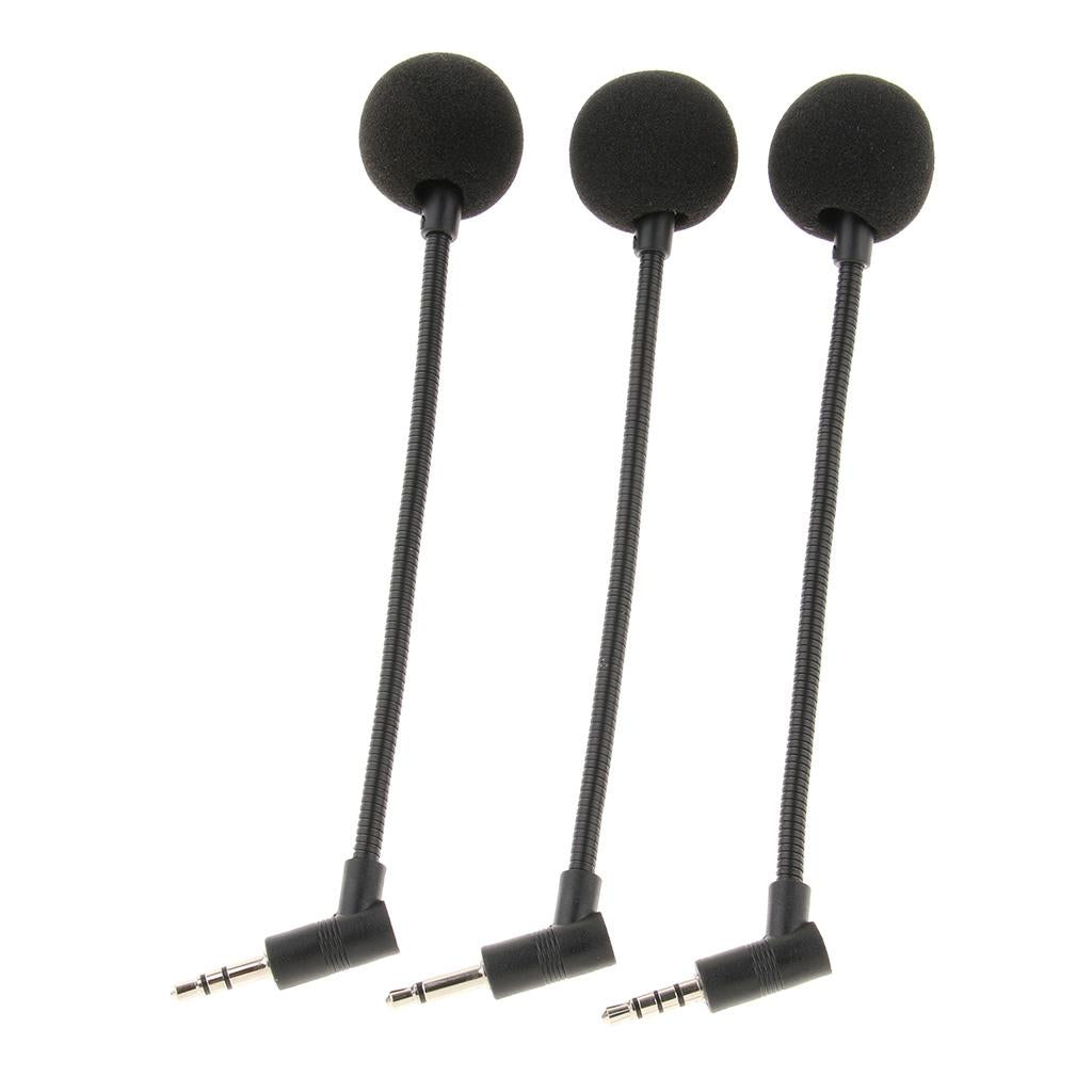 1 Piece Mini Lapel Clip Microphone For PC Cell Phone Pad Black 3.5mm Mono
