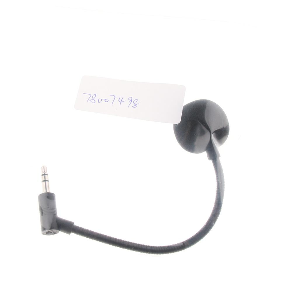 1 Piece Mini Lapel Clip Microphone For PC Cell Phone Pad Black 3.5mm Stereo
