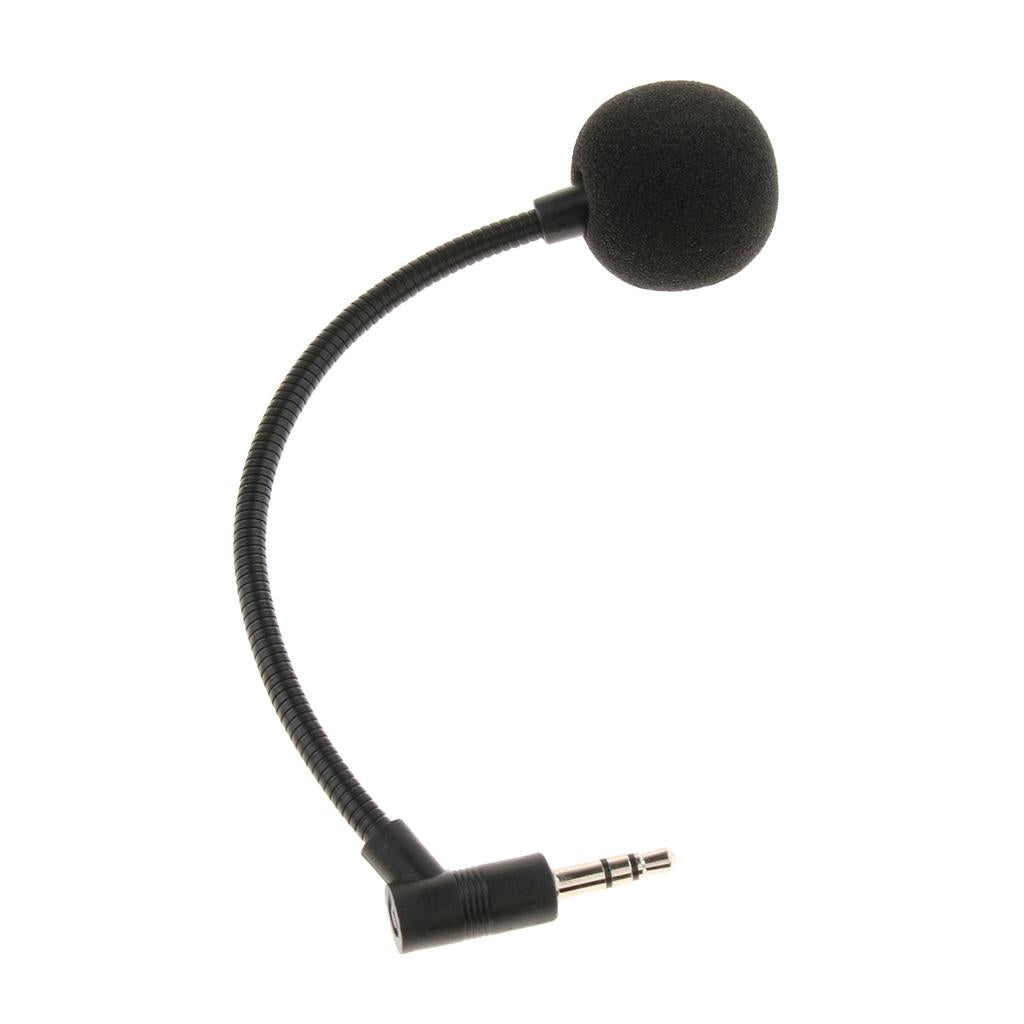 1 Piece Mini Lapel Clip Microphone For PC Cell Phone Pad Black 3.5mm Stereo