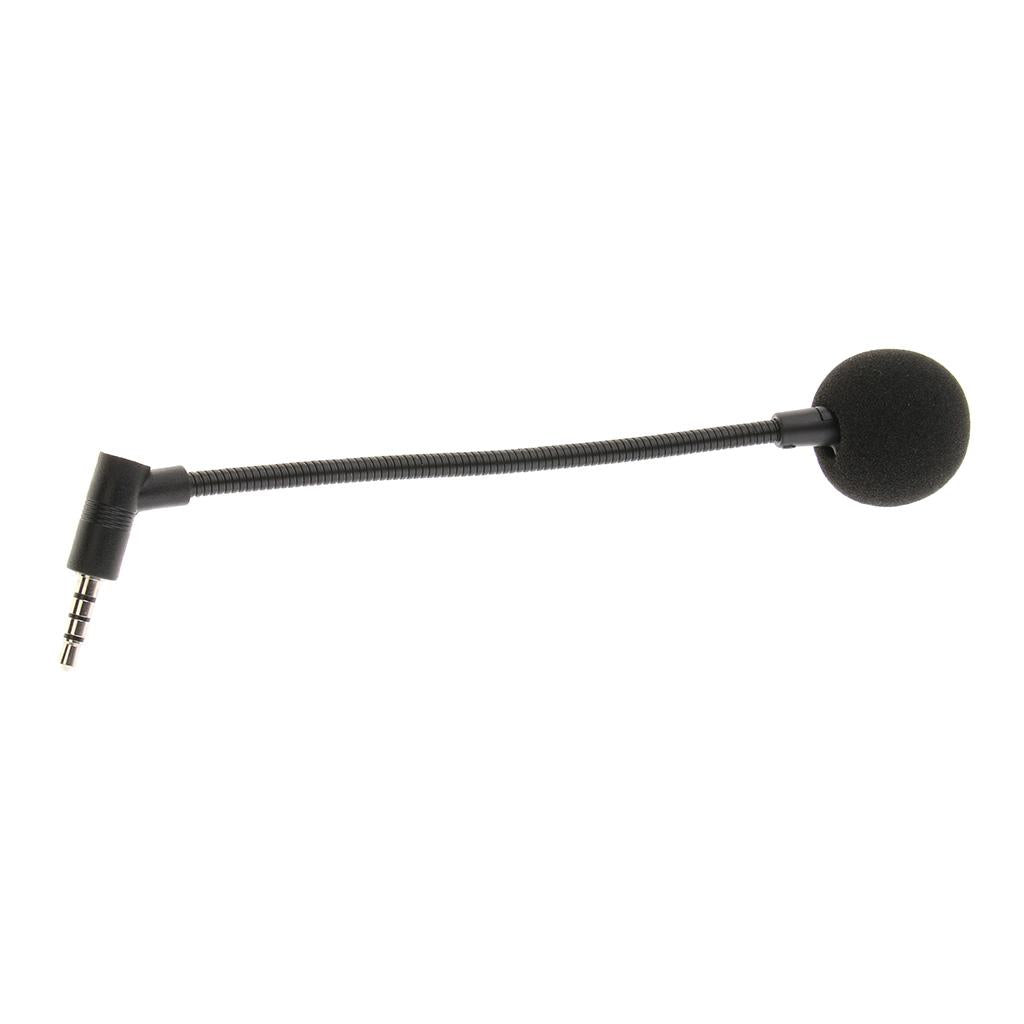 1 Piece Mini Lapel Clip Microphone For PC Cell Phone Pad Black 3.5mm