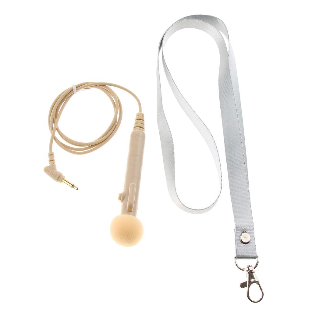1 Set Wired Microphone Handheld Mic Beige