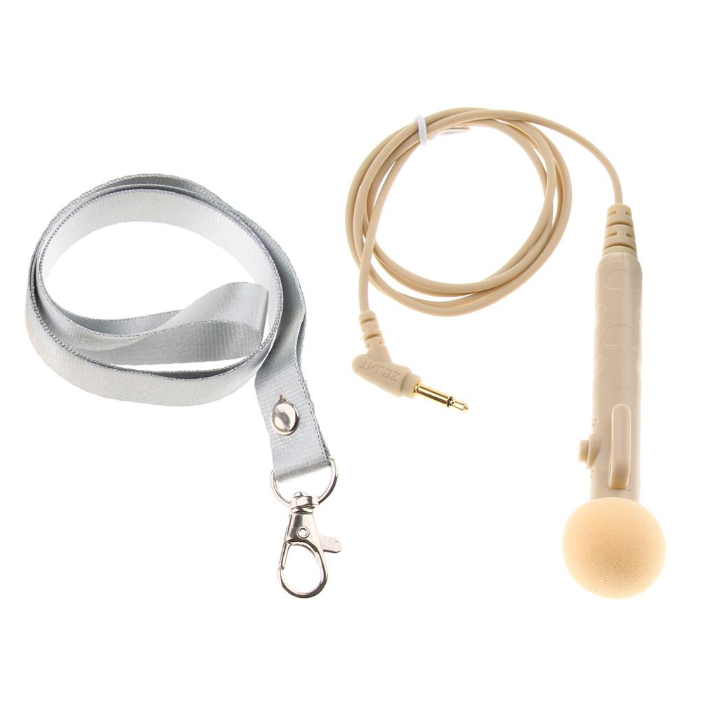1 Set Wired Microphone Handheld Mic Beige