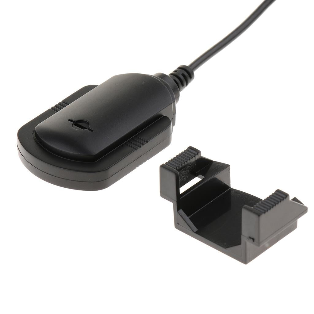 3.5mm Car Mono Microphone Bluetooth GPS Vehicle External Mic Black