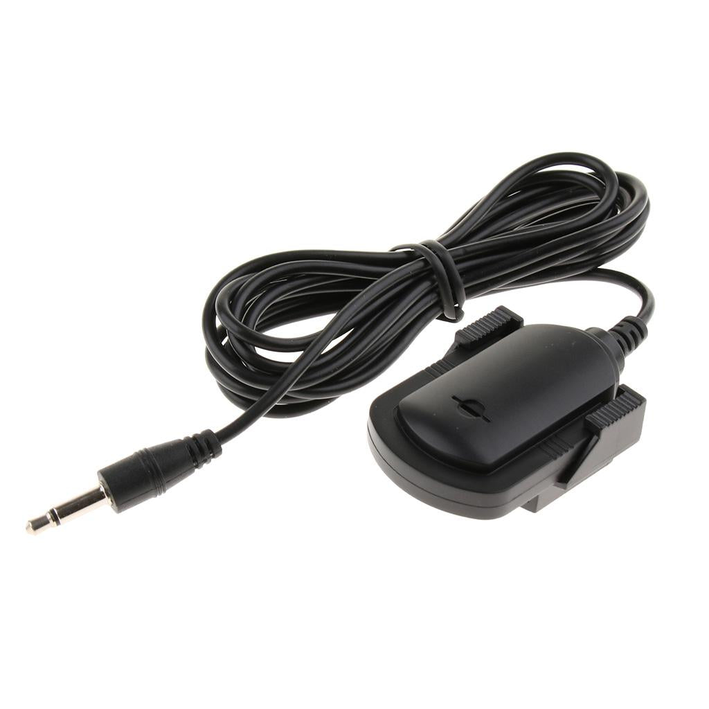3.5mm Car Mono Microphone Bluetooth GPS Vehicle External Mic Black