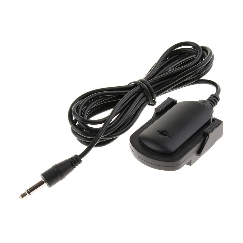 3.5mm Car Mono Microphone Bluetooth GPS Vehicle External Mic Black