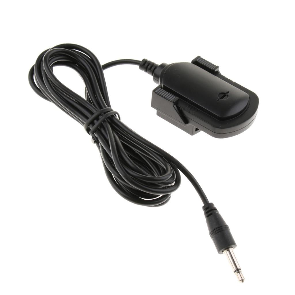 3.5mm Car Mono Microphone Bluetooth GPS Vehicle External Mic Black