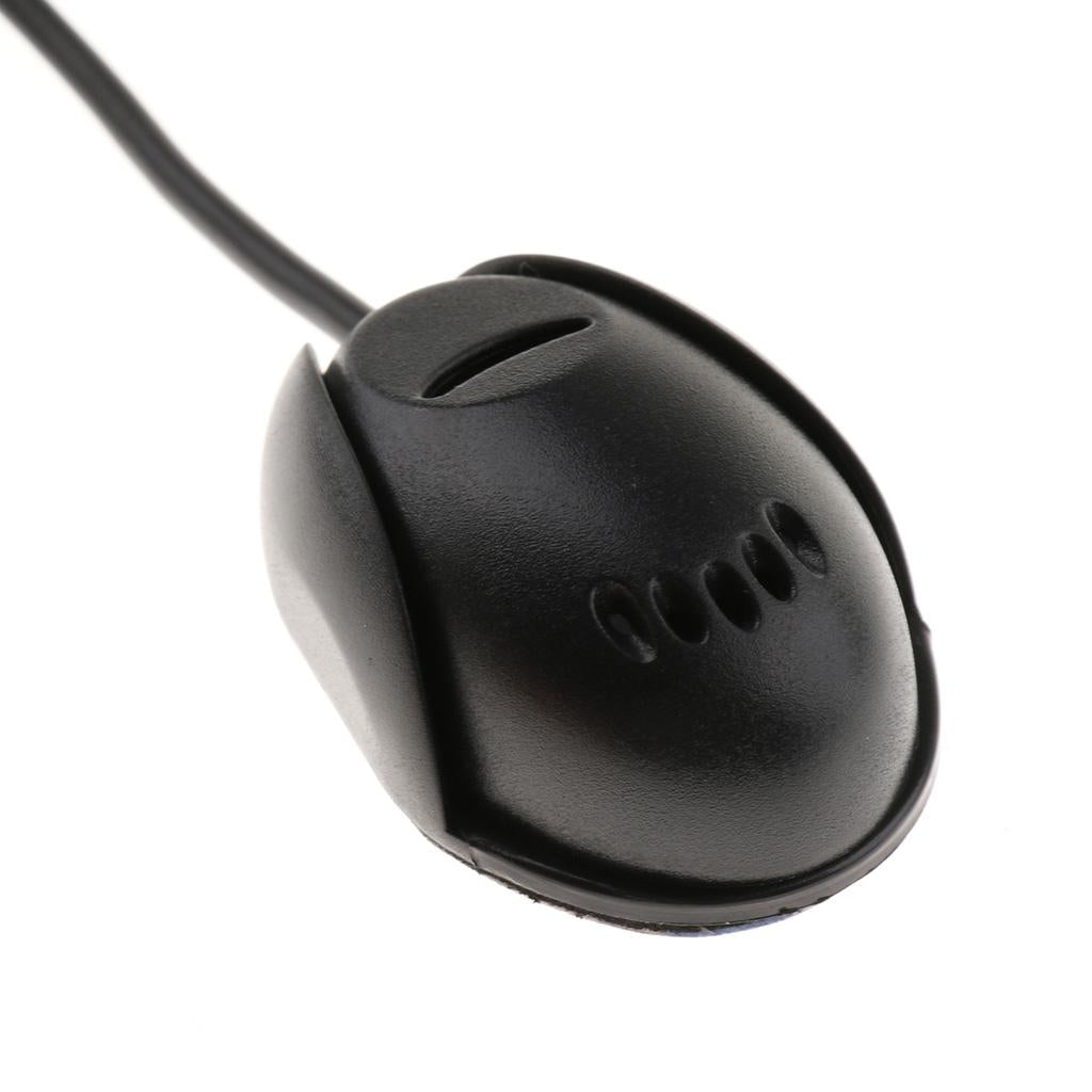 Car Stereo Microphone for Stereo GPS DVD Radio 3.5mm Straight Mono Jack