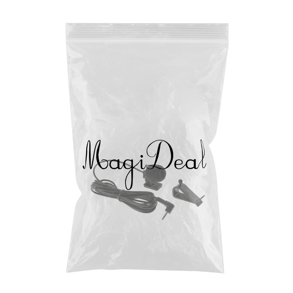 Car Stereo External Microphone for Stereo GPS DVD Radio 2.5mm Right Angle