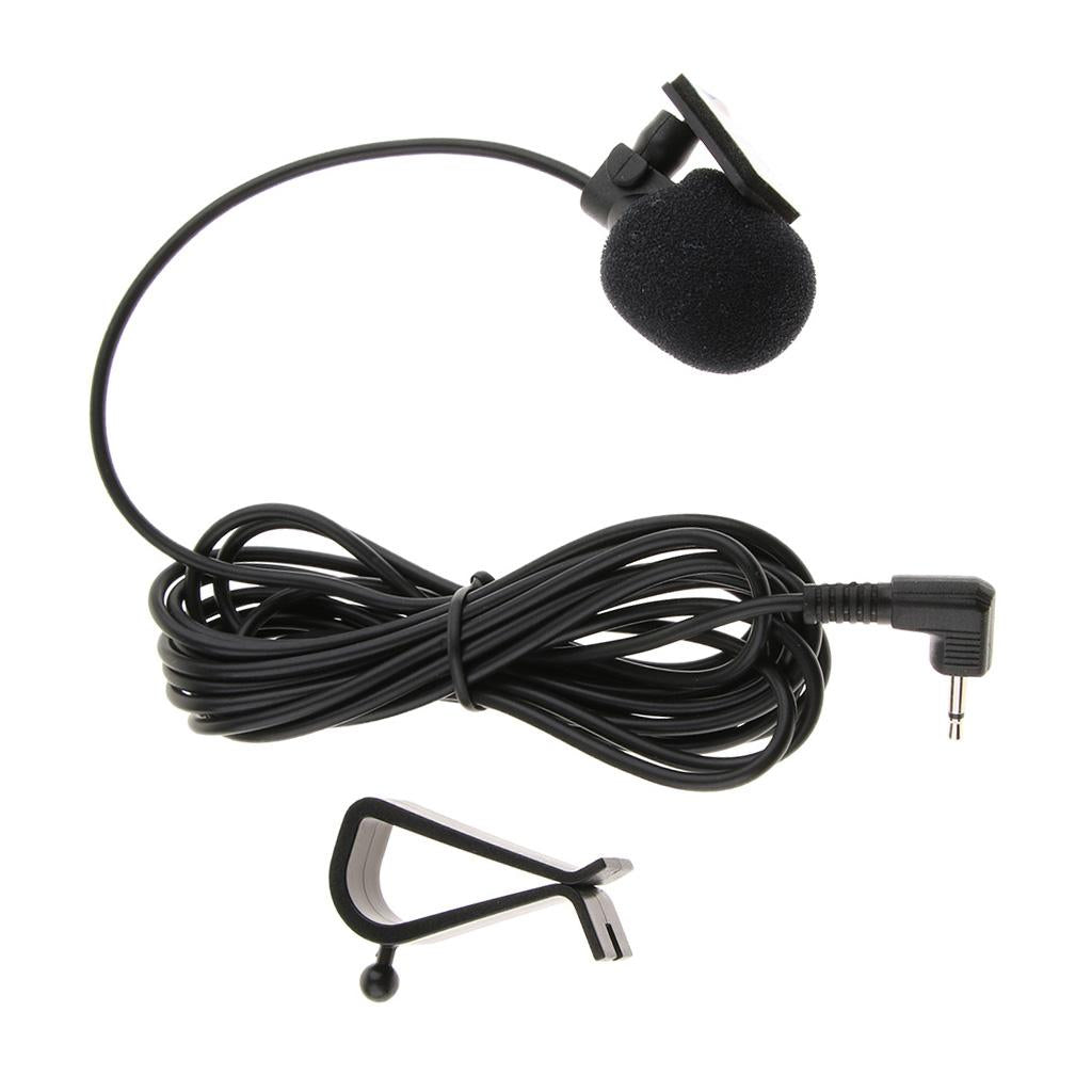 Car Stereo External Microphone for Stereo GPS DVD Radio 2.5mm Right Angle