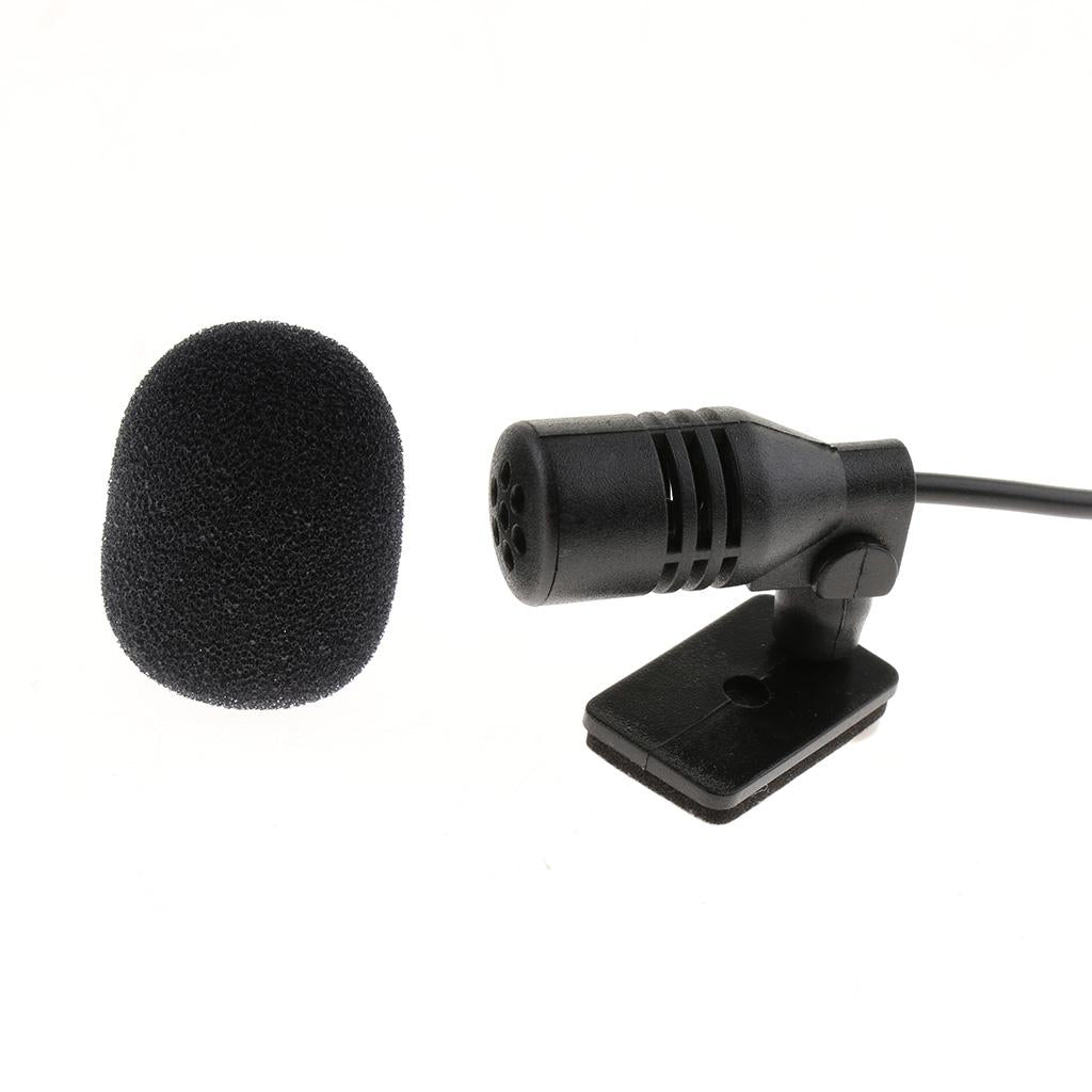 Car Stereo External Microphone for Stereo GPS DVD Radio 2.5mm Right Angle