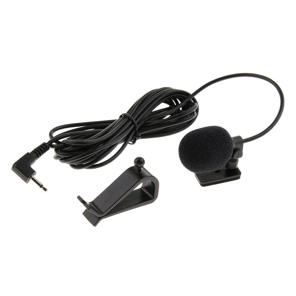 Car Stereo External Microphone for Stereo GPS DVD Radio 2.5mm Right Angle