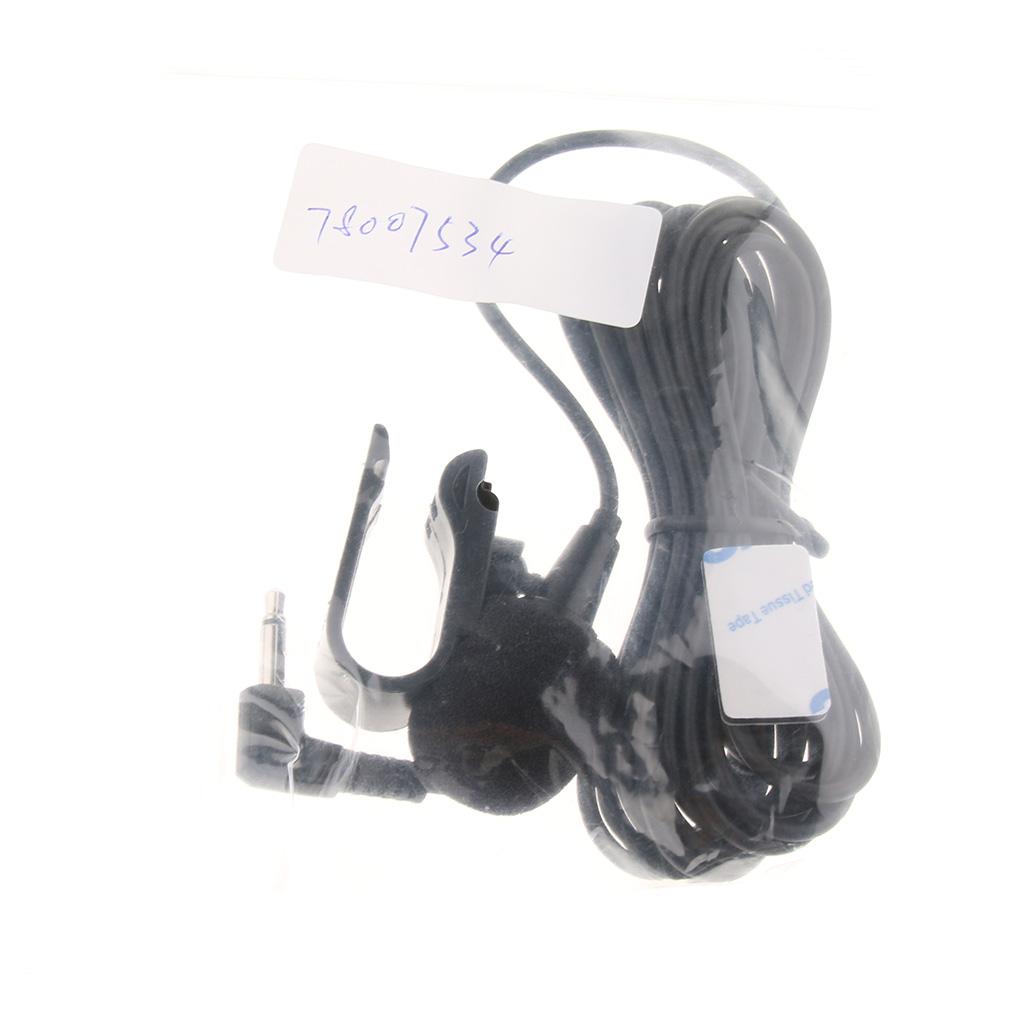 Microphone for Car Bluetooth Stereo GPS DVD Radio Receiver 3.5mm Right Angle