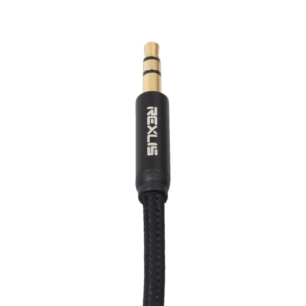 Stereo Audio Cable Wire Cord 3.5mm to 2 RCA Male Y Splitter Cable 50cm