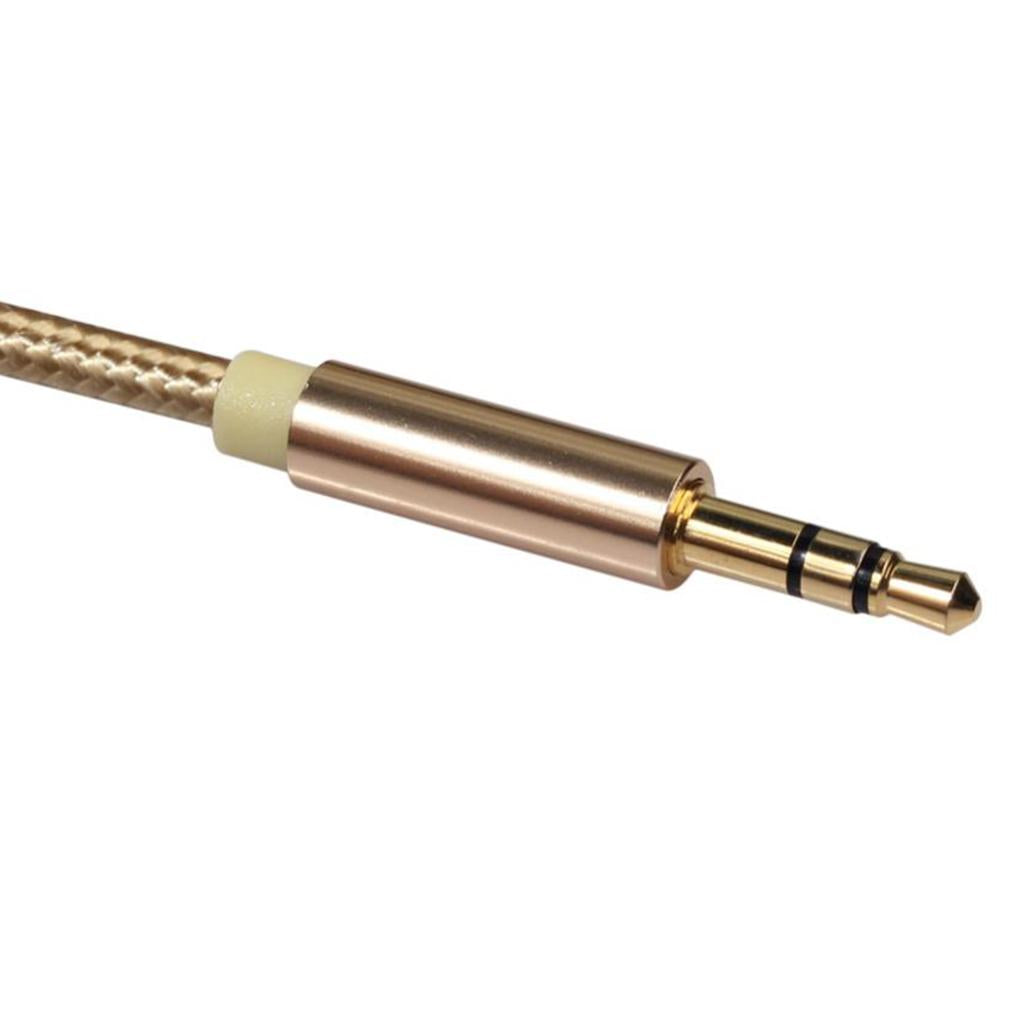 1 Piece 1/8'' Jack 3.5mm Male to Male Aux Audio Cable Cord Line Wire 50cm