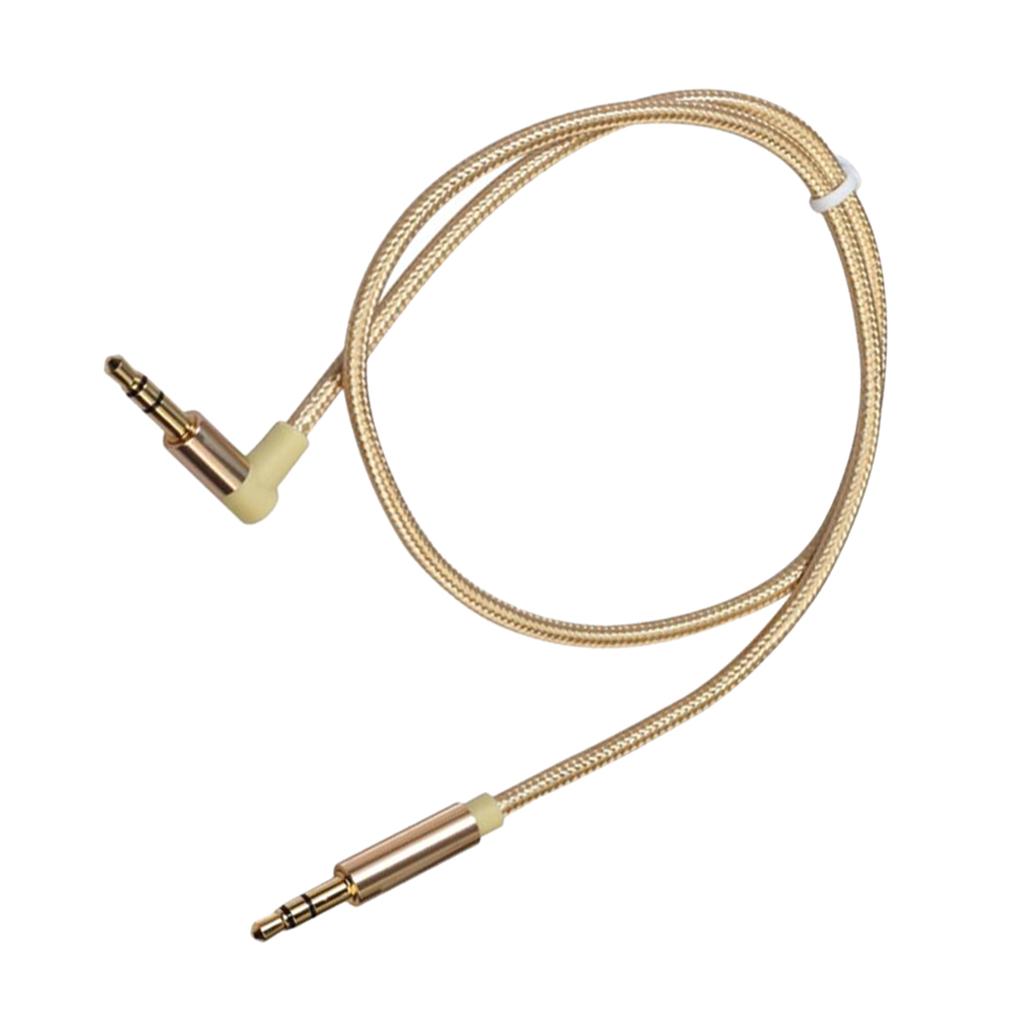 1 Piece 1/8'' Jack 3.5mm Male to Male Aux Audio Cable Cord Line Wire 50cm