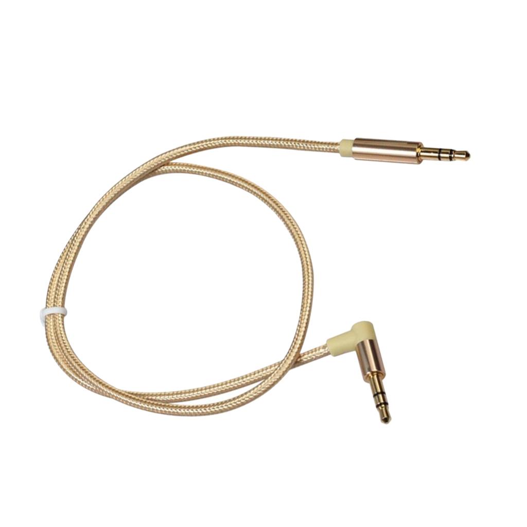 1 Piece 1/8'' Jack 3.5mm Male to Male Aux Audio Cable Cord Line Wire 50cm