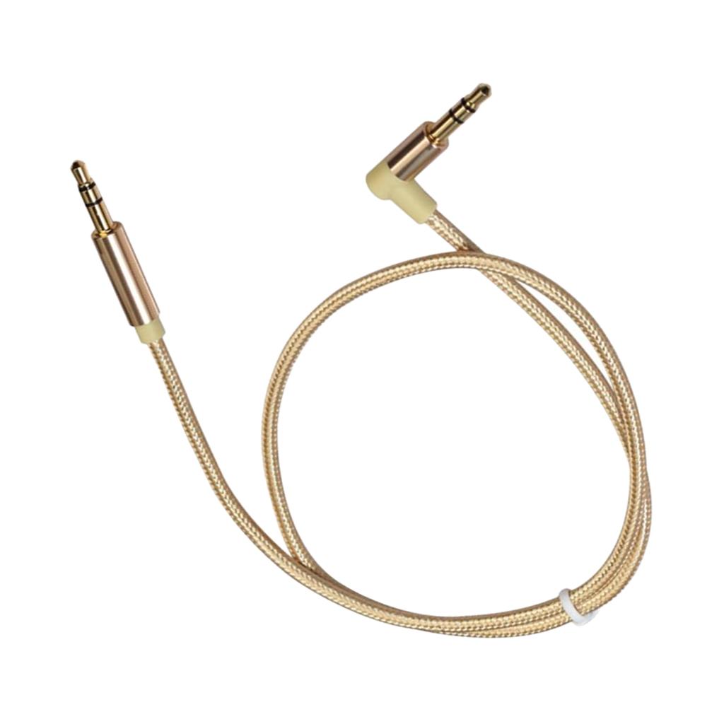 1 Piece 1/8'' Jack 3.5mm Male to Male Aux Audio Cable Cord Line Wire 50cm