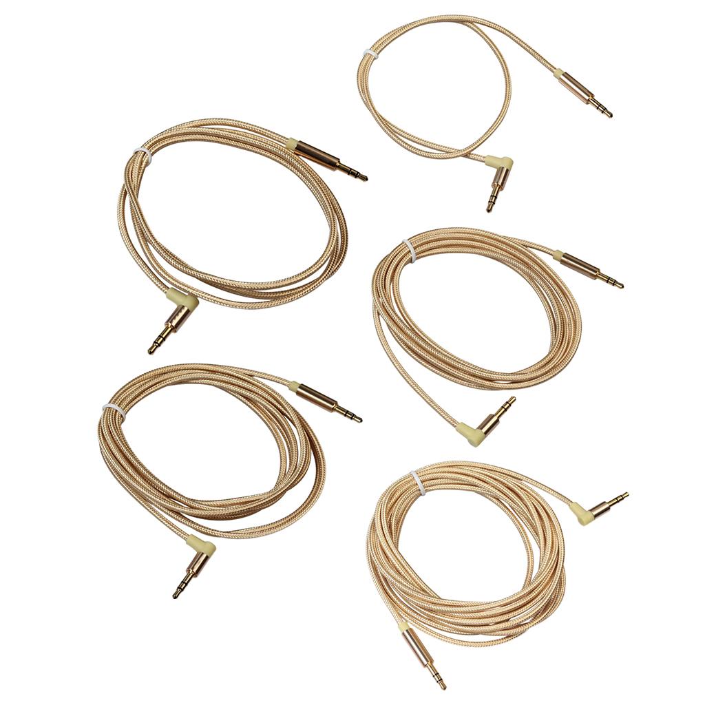 1 Piece 1/8'' Jack 3.5mm Male to Male Aux Audio Cable Cord Line Wire 50cm