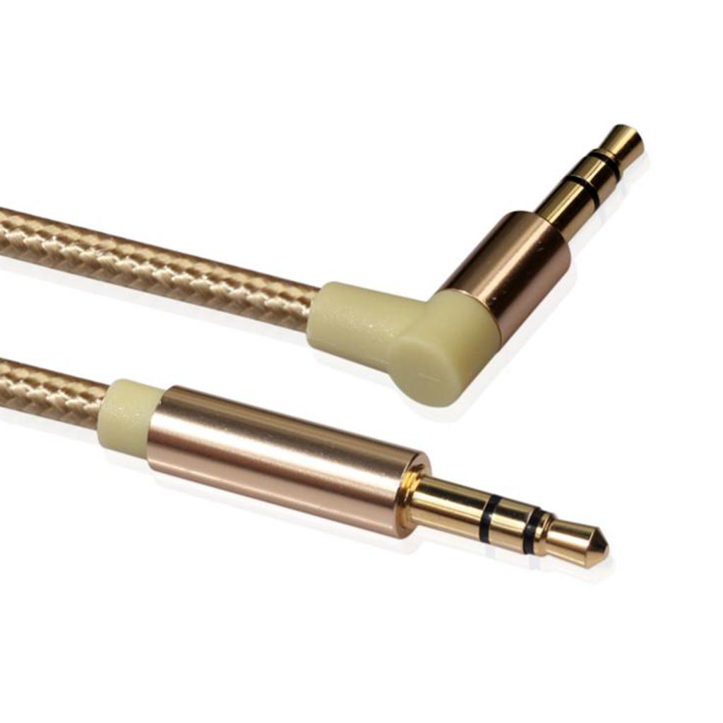 1 Piece 1/8'' Jack 3.5mm Male to Male Aux Audio Cable Cord Line Wire 100cm