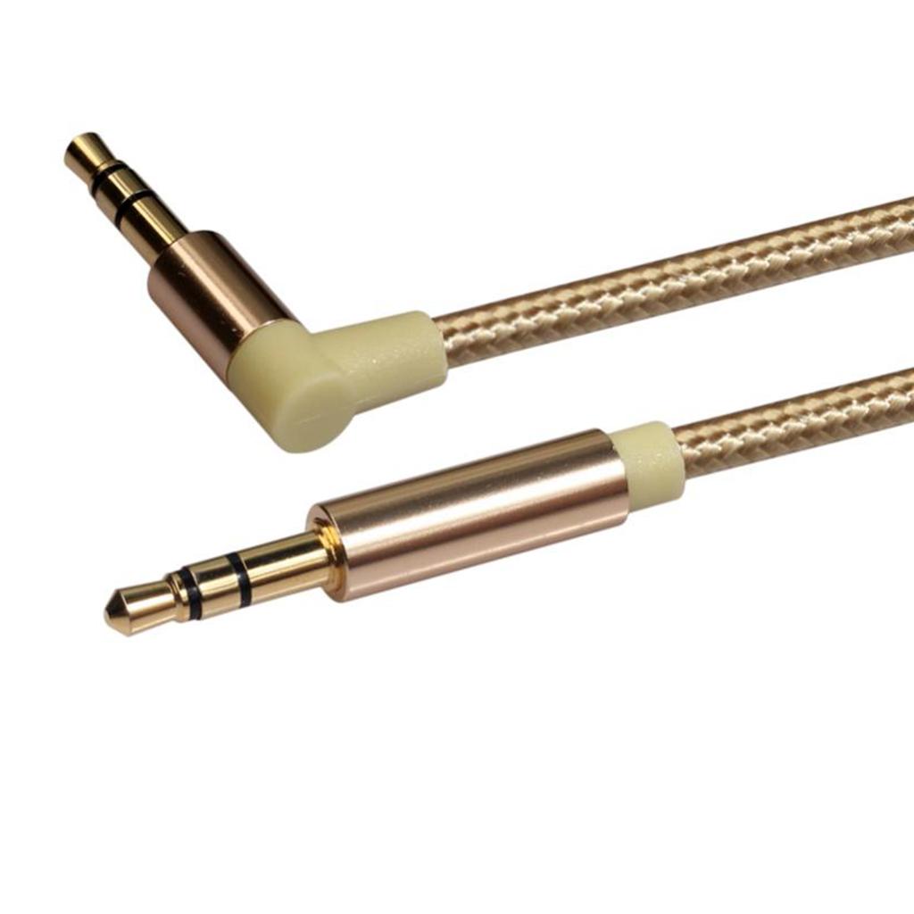 1 Piece 1/8'' Jack 3.5mm Male to Male Aux Audio Cable Cord Line Wire 100cm