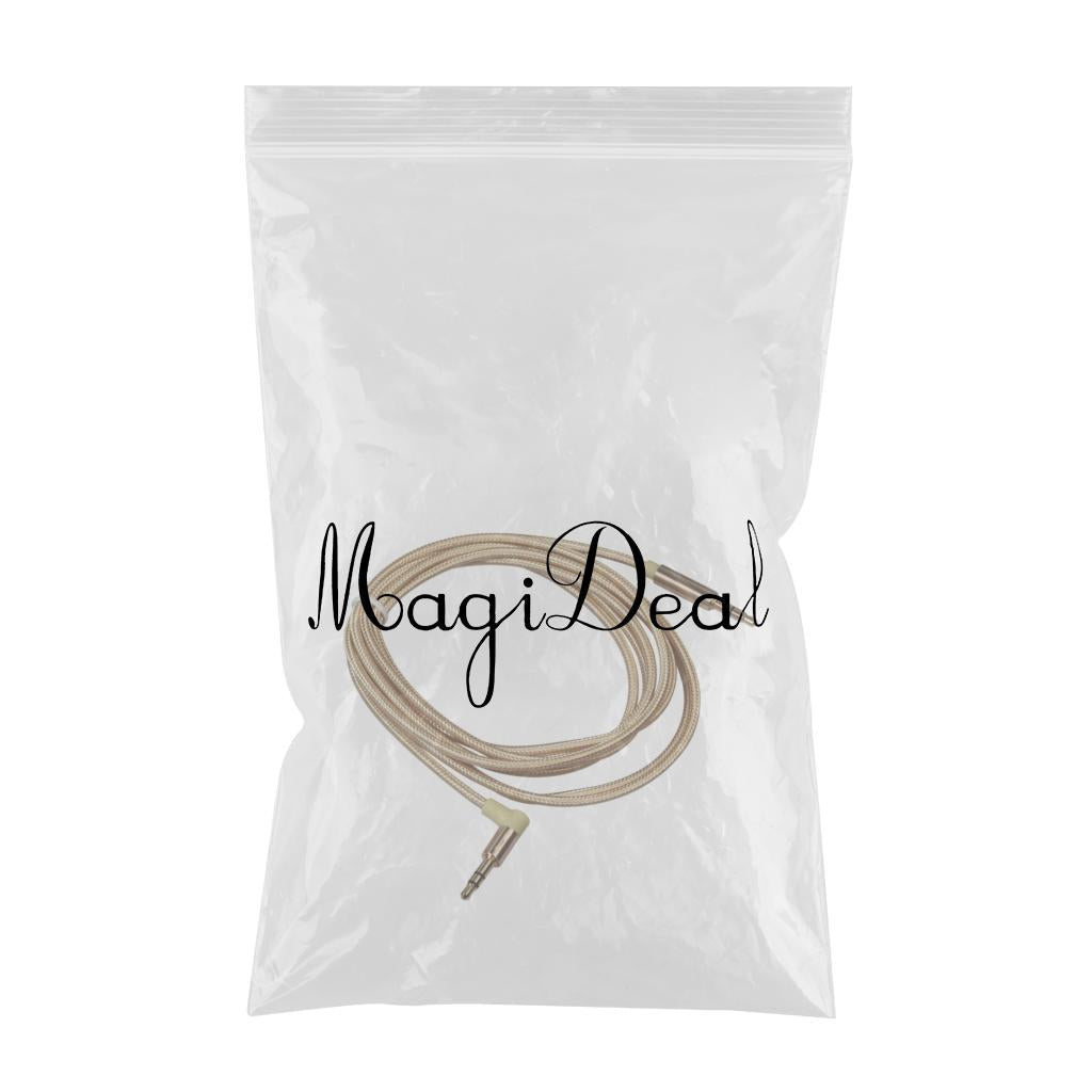 1 Piece 1/8'' Jack 3.5mm Male to Male Aux Audio Cable Cord Line Wire 200cm