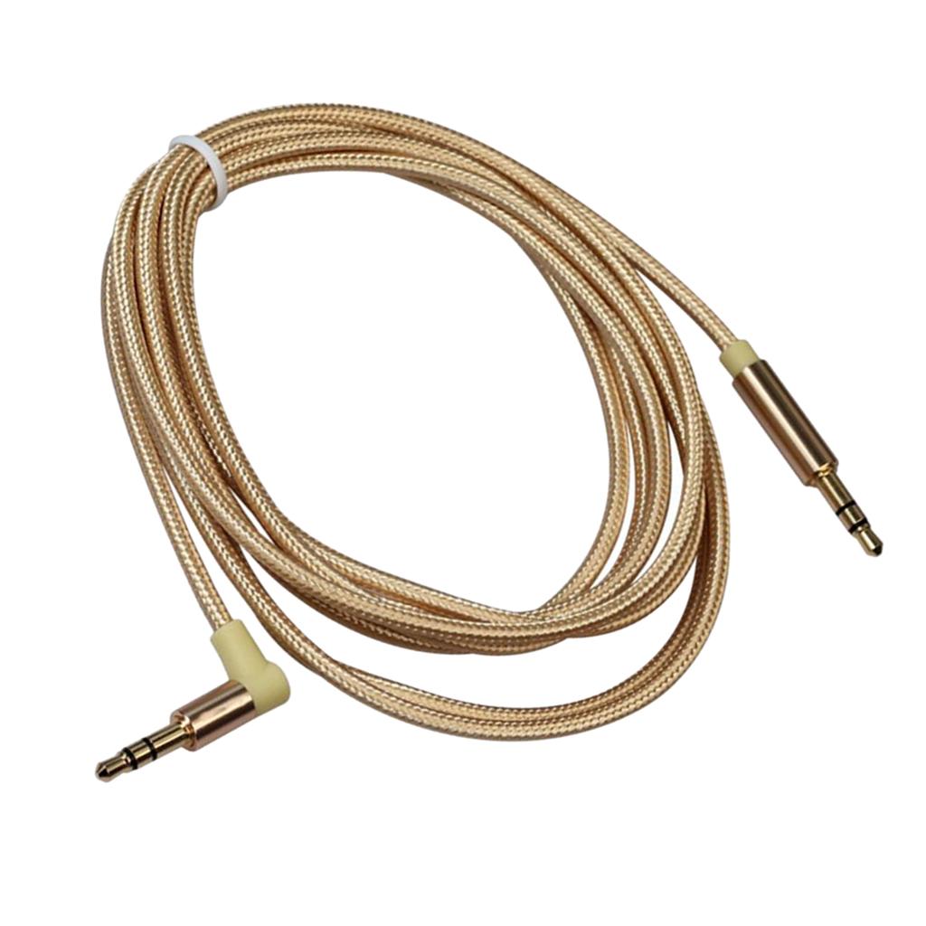 1 Piece 1/8'' Jack 3.5mm Male to Male Aux Audio Cable Cord Line Wire 200cm