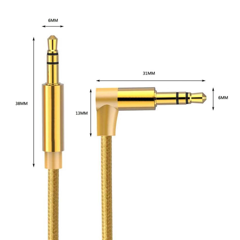 1 Piece 1/8'' Jack 3.5mm Male to Male Aux Audio Cable Cord Line Wire 300cm