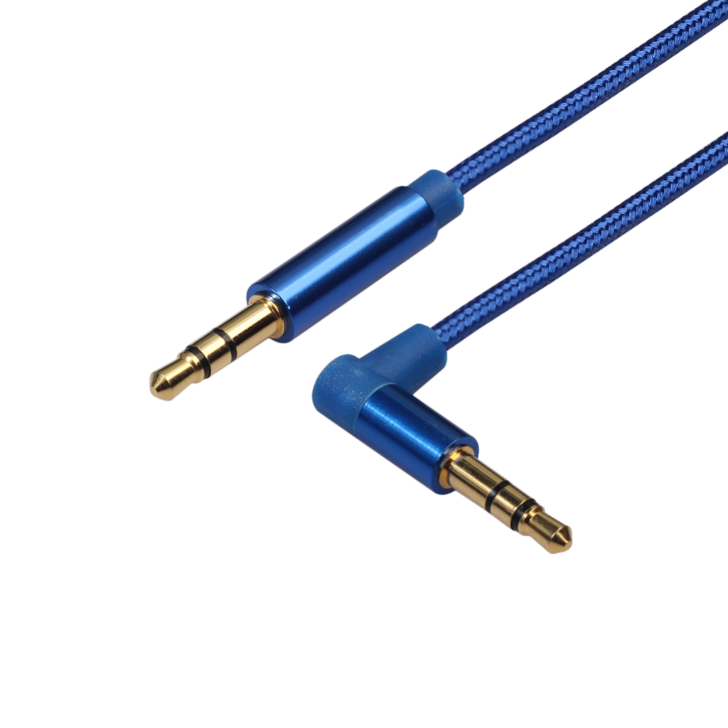 3.5mm Male to Male Stereo Audio Cable Cord for Mobile Phone Car Stereo 1.0M