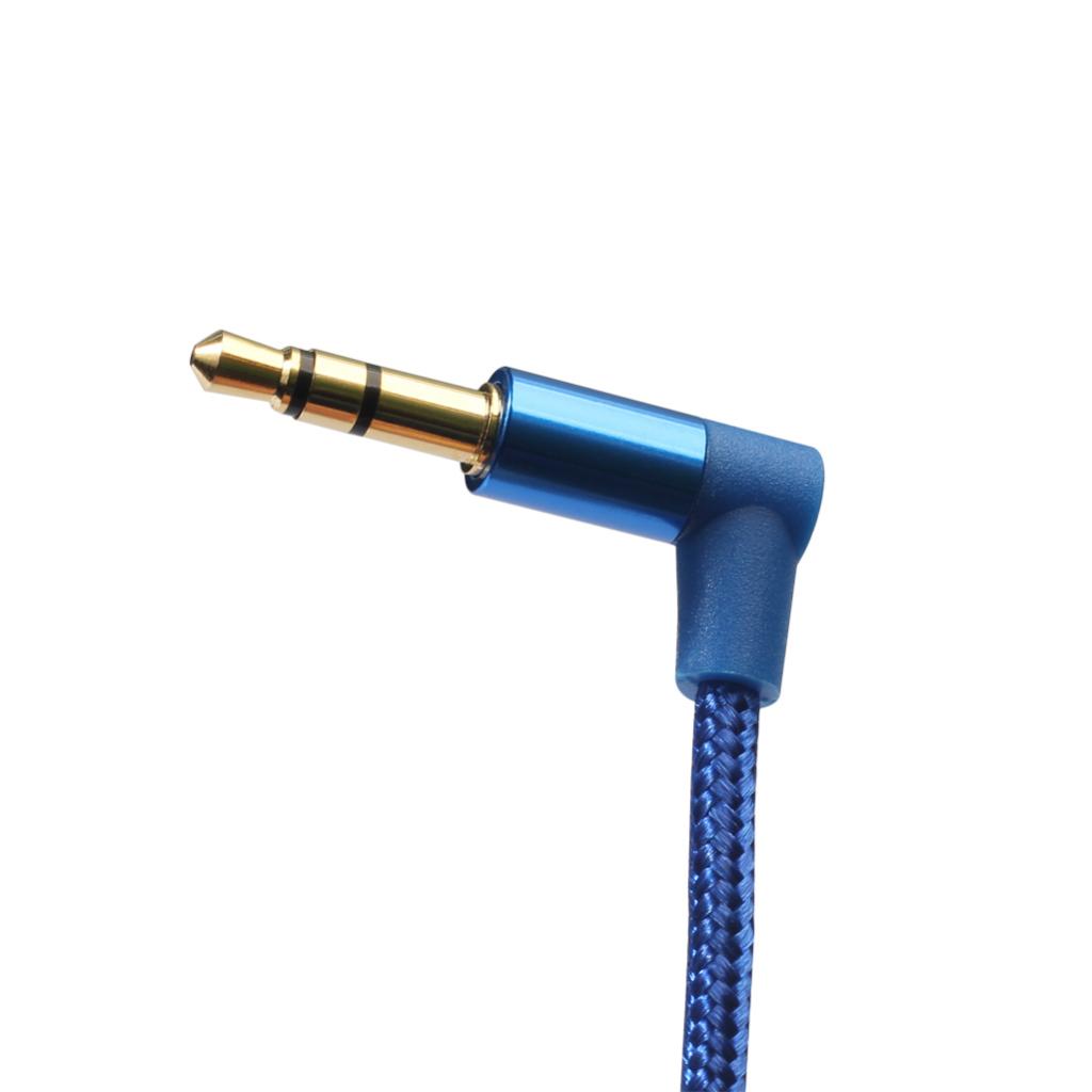 3.5mm Male to Male Stereo Audio Cable Cord for Mobile Phone Car Stereo 1.5M