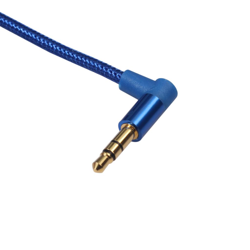 3.5mm Male to Male Stereo Audio Cable Cord for Mobile Phone Car Stereo 1.5M