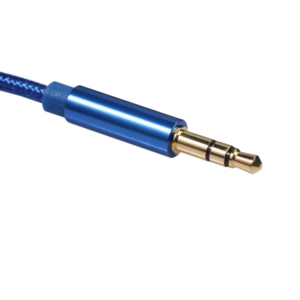 3.5mm Male to Male Stereo Audio Cable Cord for Mobile Phone Car Stereo 2.0M