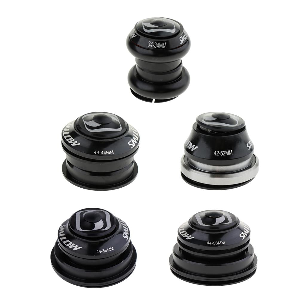 MTB Road Bike Sealed Bearing Fixed Gear Headset Threadless & Top Cap 34-34mm
