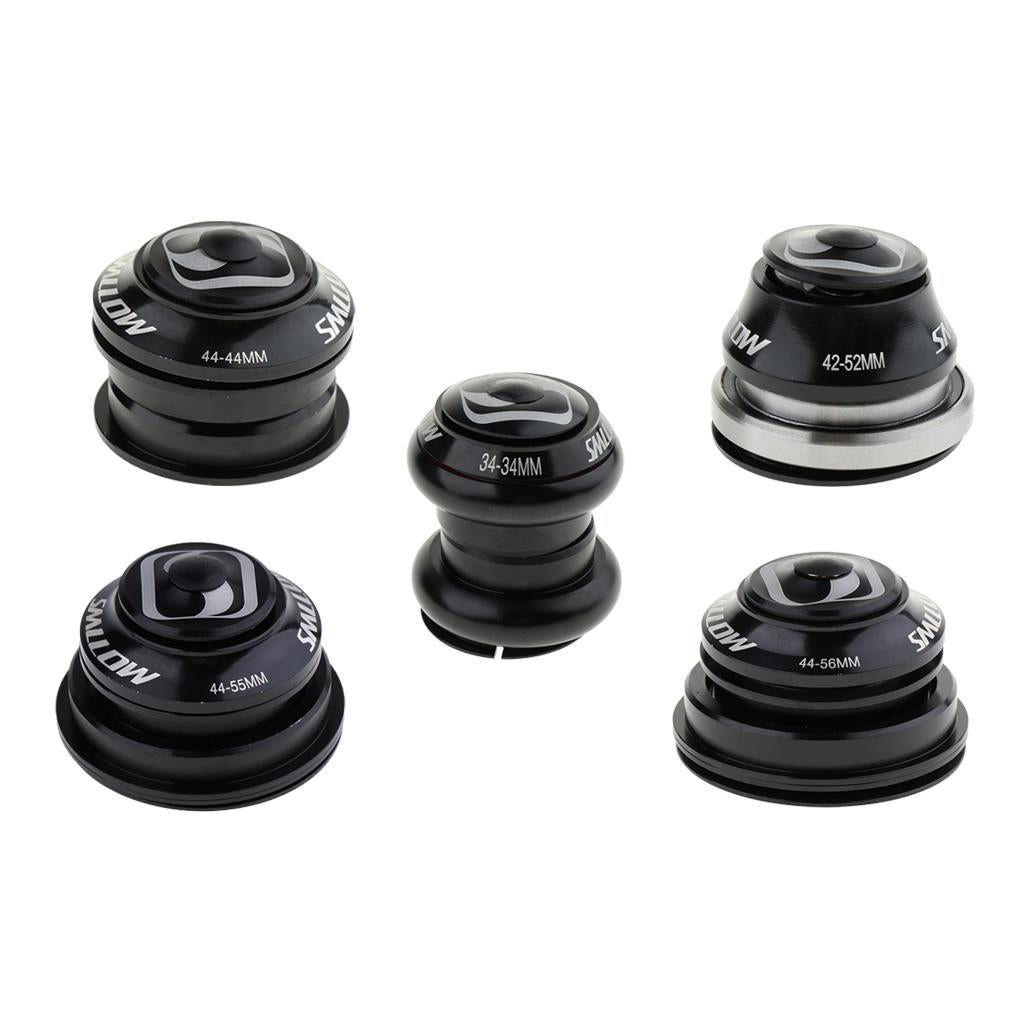 MTB Road Bike Sealed Bearing Fixed Gear Headset Threadless & Top Cap 34-34mm