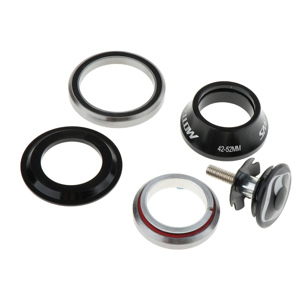 MTB Road Bike Sealed Bearing Fixed Gear Headset Threadless & Top Cap 42-52mm