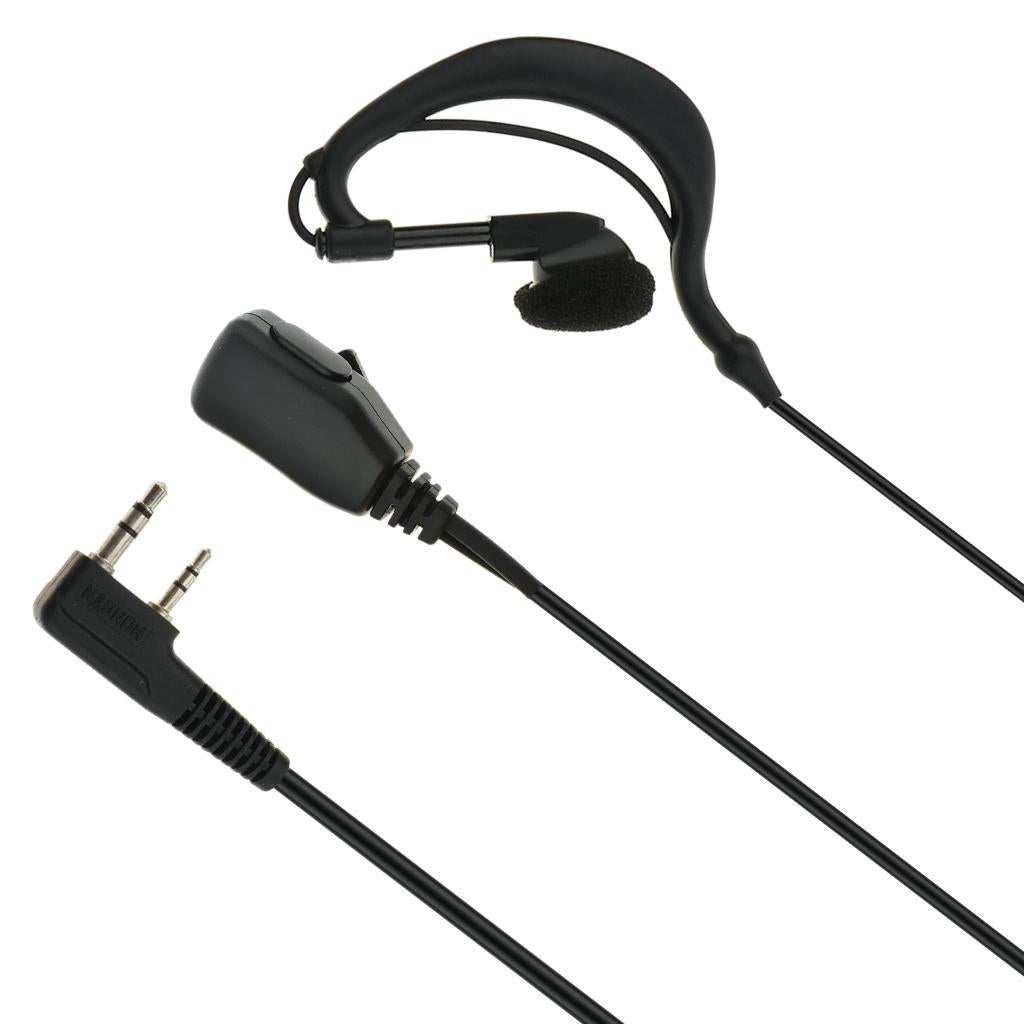 1 Piece Walkie Talkie Headset Earpiece for Two Way Radio Curve