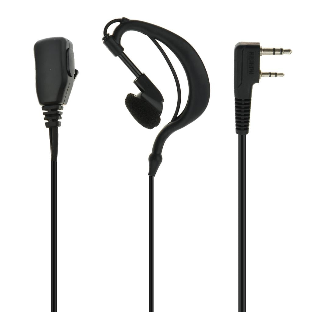 1 Piece Walkie Talkie Headset Earpiece for Two Way Radio Curve